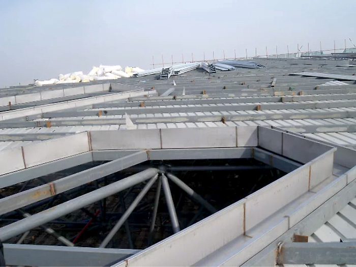 濉溪安吉县体育馆网架